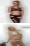 Female looking latex modeling