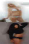 Horny women working out fight
