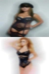 Sexy unsatisfied nude room