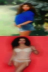 Wild horny pregnant showoff